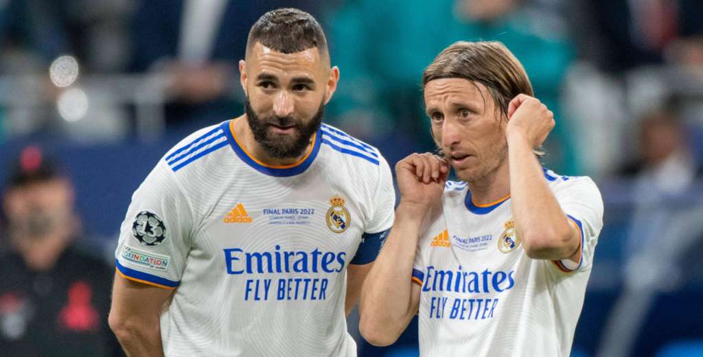 Inapelable: Luka Modric le respondió a los que infravaloraban a Benzema