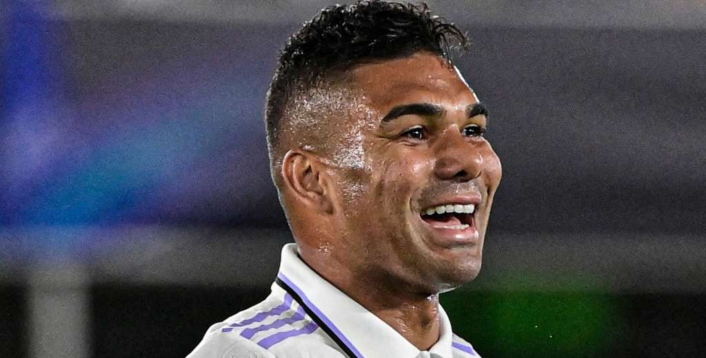 Es oficial: Real Madrid comunica que Casemiro jugará en Manchester United