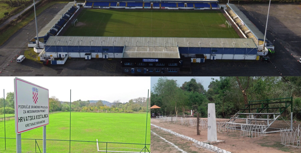 Los increíbles estadios binacionales: centrar en un país y marcar en otro