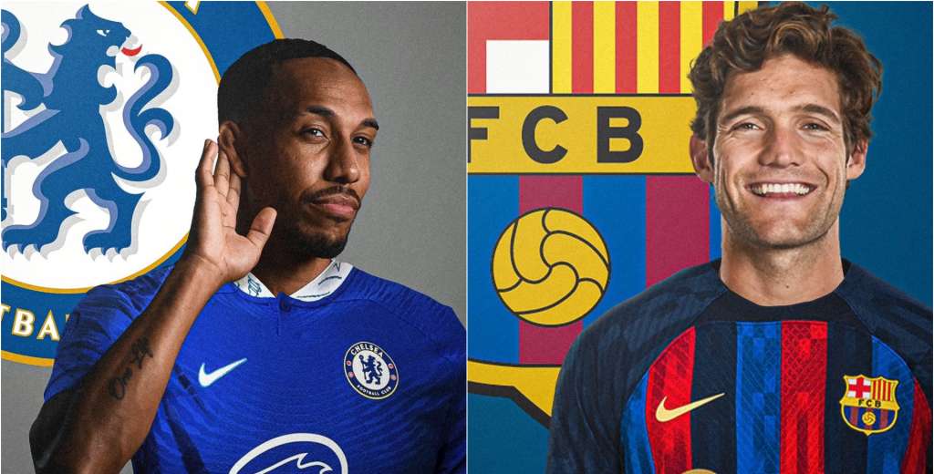 Trato cerrado: Aubameyang al Chelsea y Marcos Alonso al FC Barcelona