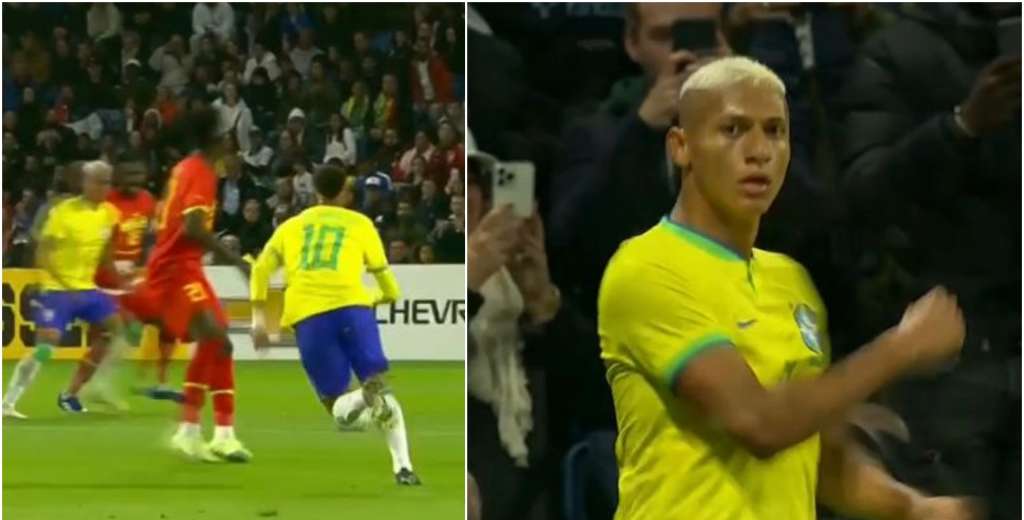 Los de arriba te aplastan: Neymar asistió y Richarlison la mandó a guardar