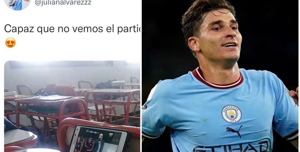 Sueño cumplido: Julián Álvarez y una anécdota con la Champions que emociona