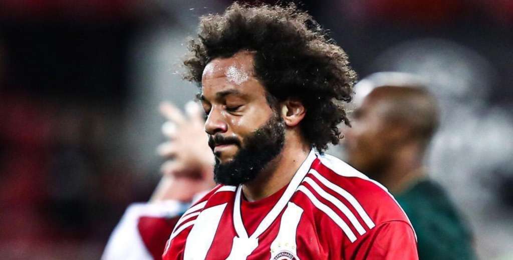 Cinco meses sin jugar: el estado físico de Marcelo al debutar con Olympiacos