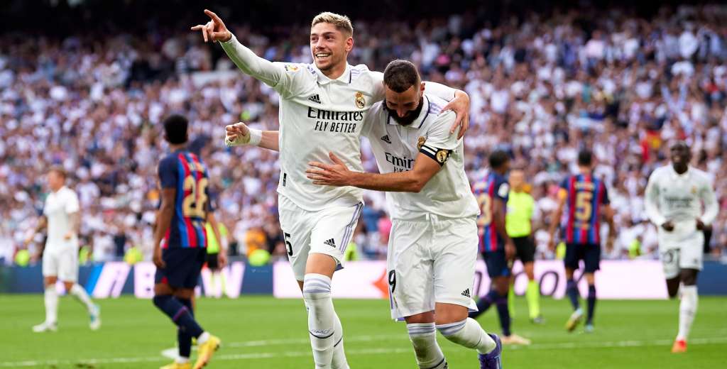 Real Madrid arrasó al Barcelona pero "solo" le ganó 3-1