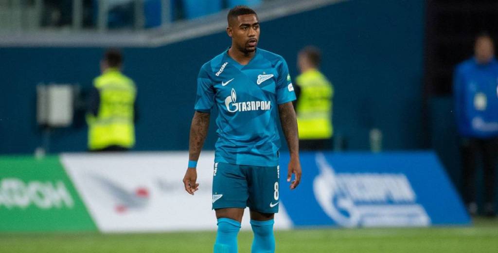 Malcom debutó en el Zenit de Rusia y los hinchas le gritaron de todo