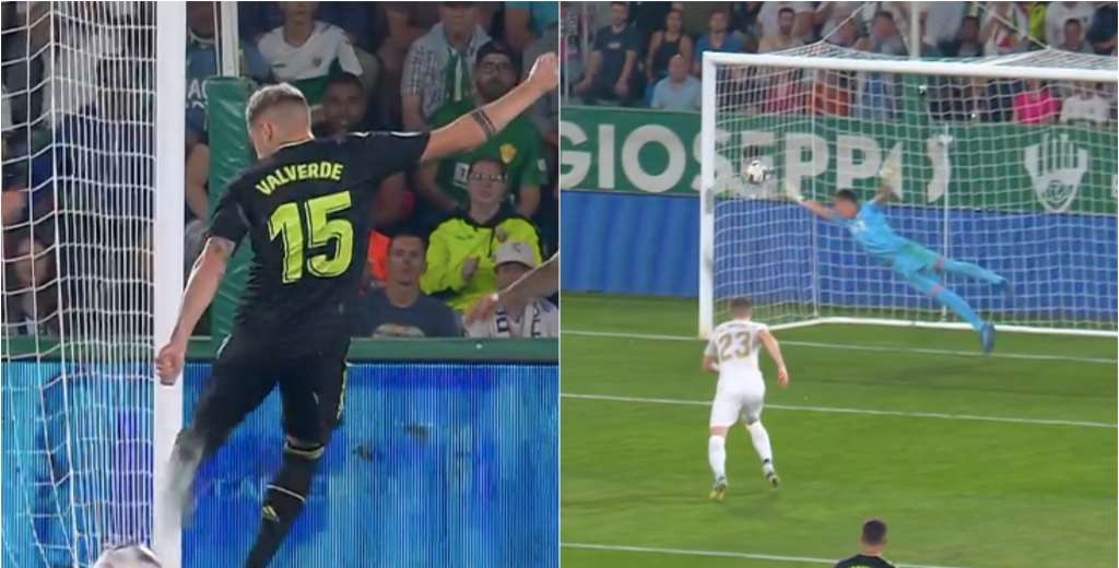 Fede Valverde está siendo imparable: el golazo que le metió al Elche