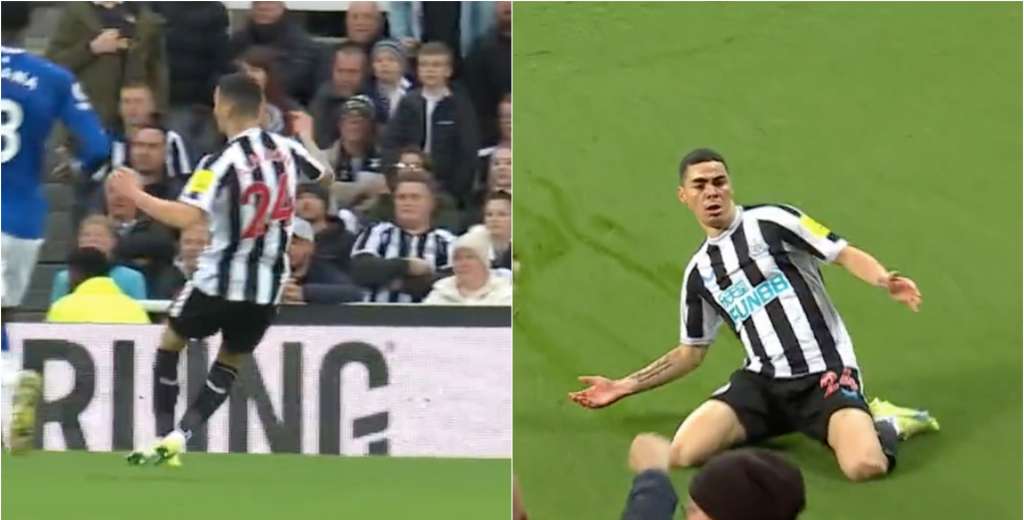 Miguel Almirón es calidad total: la colgó del ángulo al Everton