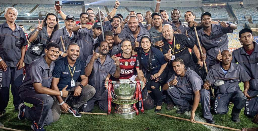 Diego es un verdadero crack: el gesto de humildad en la consagración del Flamengo