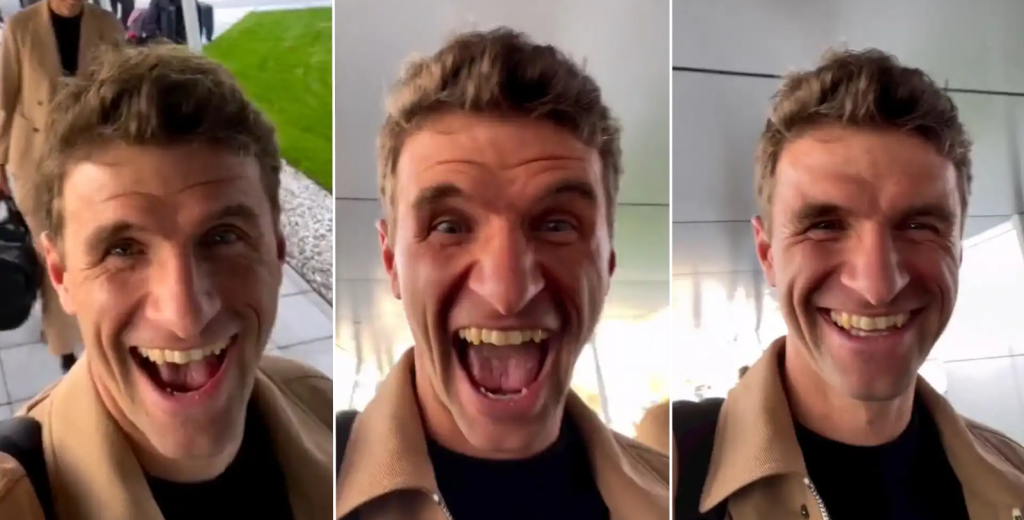 "We are coming": Thomas Muller pranks message Lewandowski