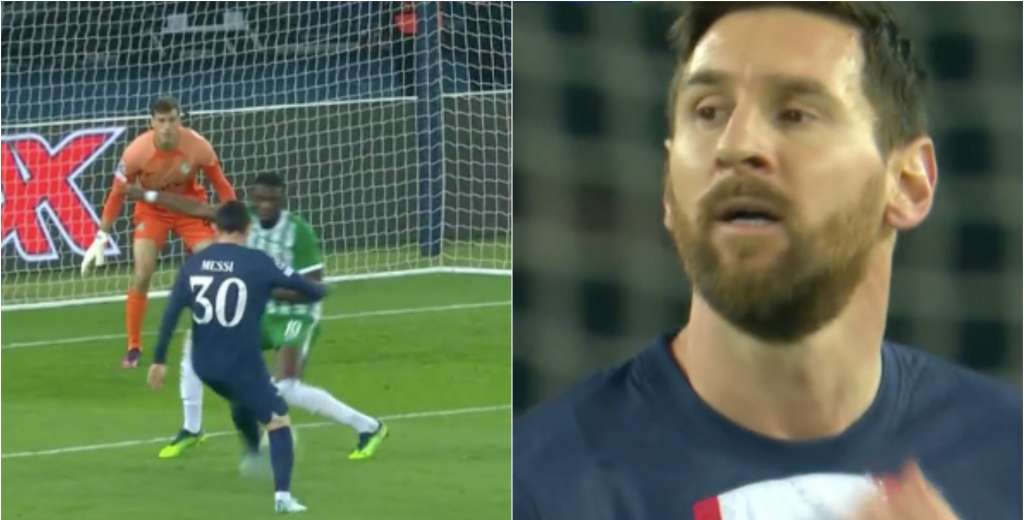 Así le pegaba Maradona: el golazo espectacular que hizo Messi en PSG