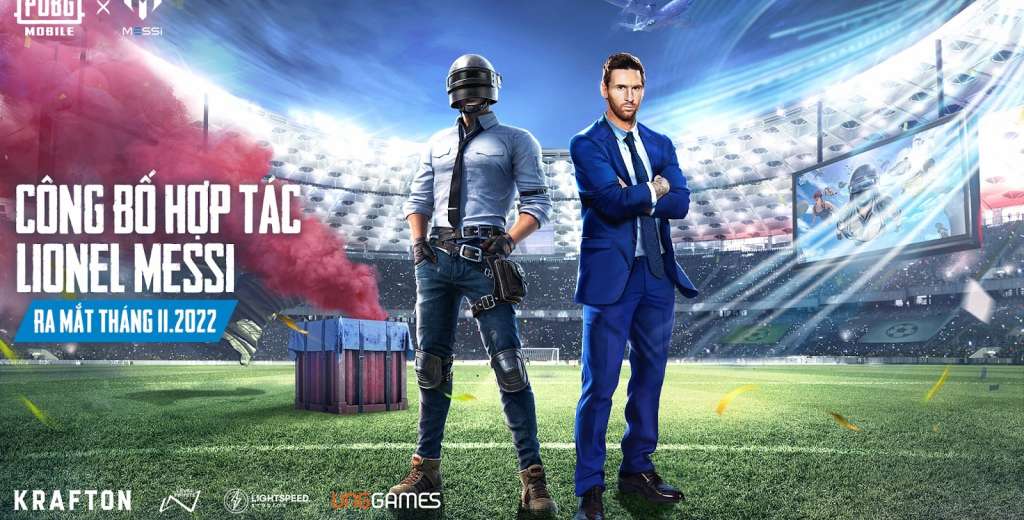 Lionel Messi se asocia con el popular shooter mobile PUBG