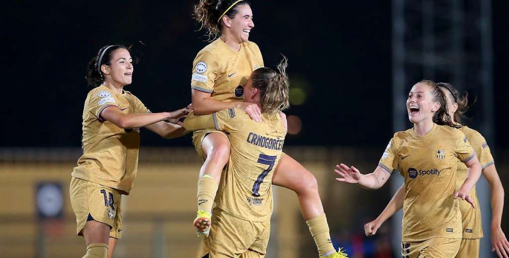 Mariona Caldentey y un golazo  de mitad de cancha para Barcelona en Champions League