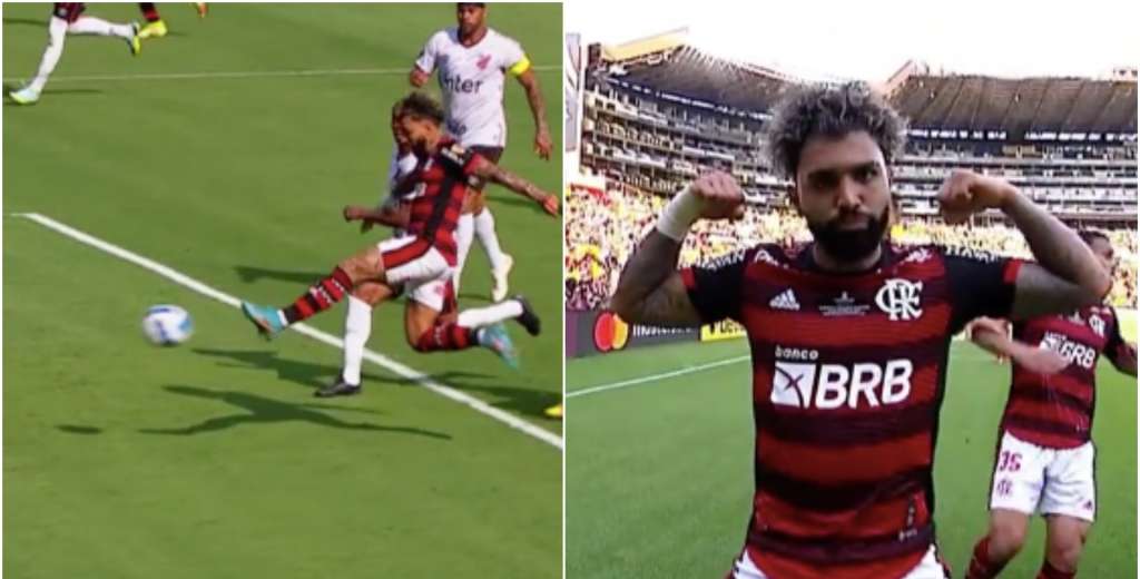 Si es una final de Libertadores, hay un gol de Gabigol: no falla nunca