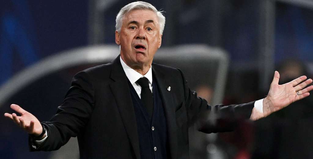 Al Real Madrid le empataron por un penal y Ancelotti explotó después