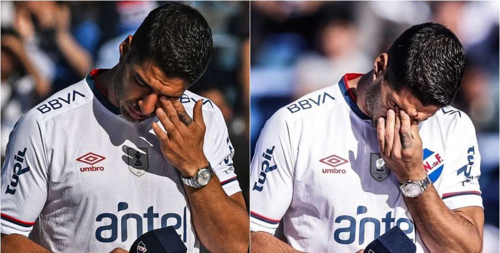 Así se despide un ídolo: Luis Suárez se fue de Nacional llorando y ovacionado