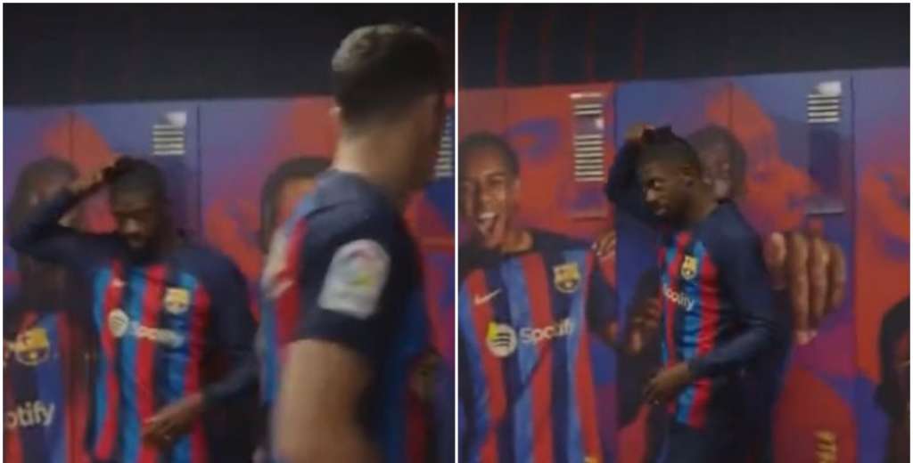 Roza lo ridículo: Dembélé hace esto antes de empezar los partidos...