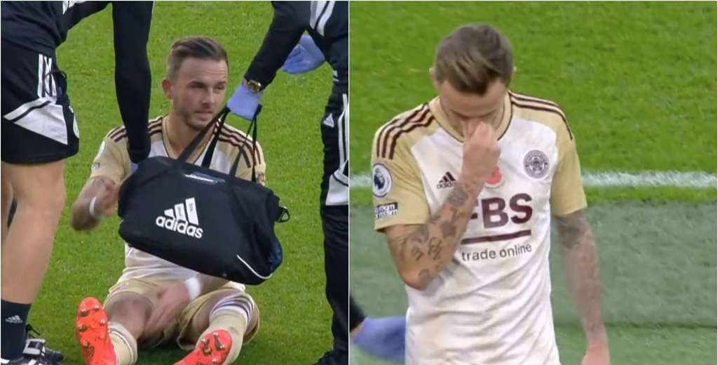 Inglaterra no lo puede creer: James Maddison fue citado y se lesionó al otro día