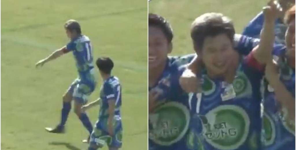 Qué locura: A los 55 años, Kazuyoshi Miura marca un gol y no para de batir récords...