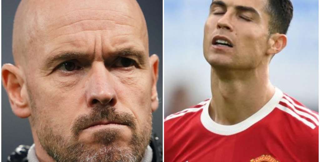 Ten Hag se lo comunicó al United: Cristiano debe irse