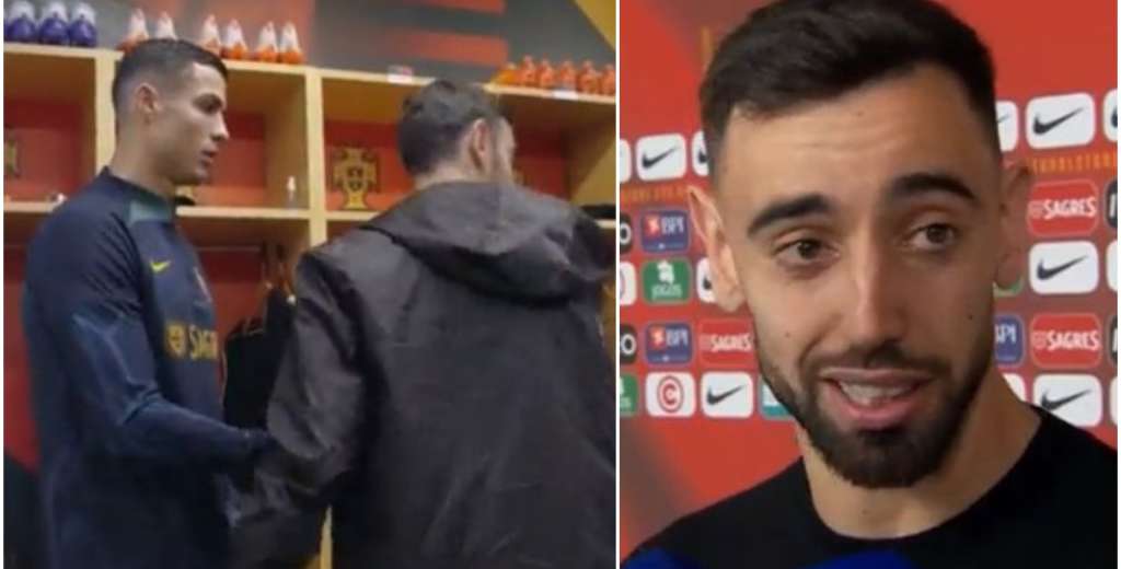 Al final, Cristiano no estaba errado: Bruno Fernandes clarifica el ´cruce´ entre ambos...