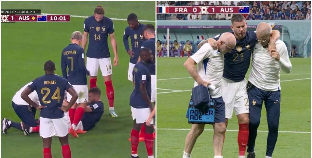 Francia sufre un calvario: perdió a otro futbolista en su debut en el Mundial