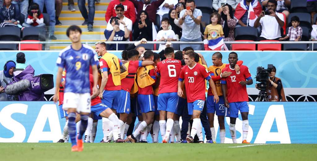 ¡Increíble! Costa Rica no hizo nada, pero sobre el final le ganó a Japón 