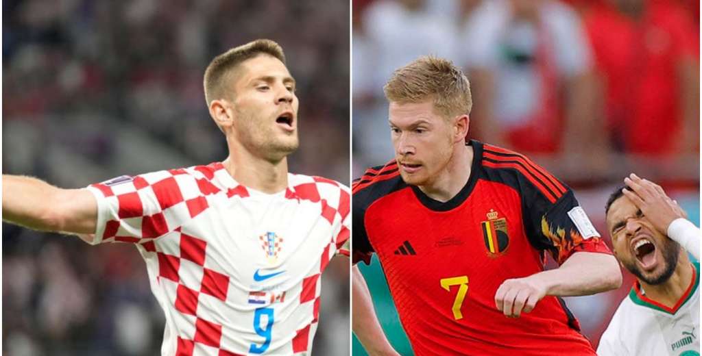 Croacia-Bélgica: qué necesita cada uno, horario, dónde verlo, alineación y estadísticas