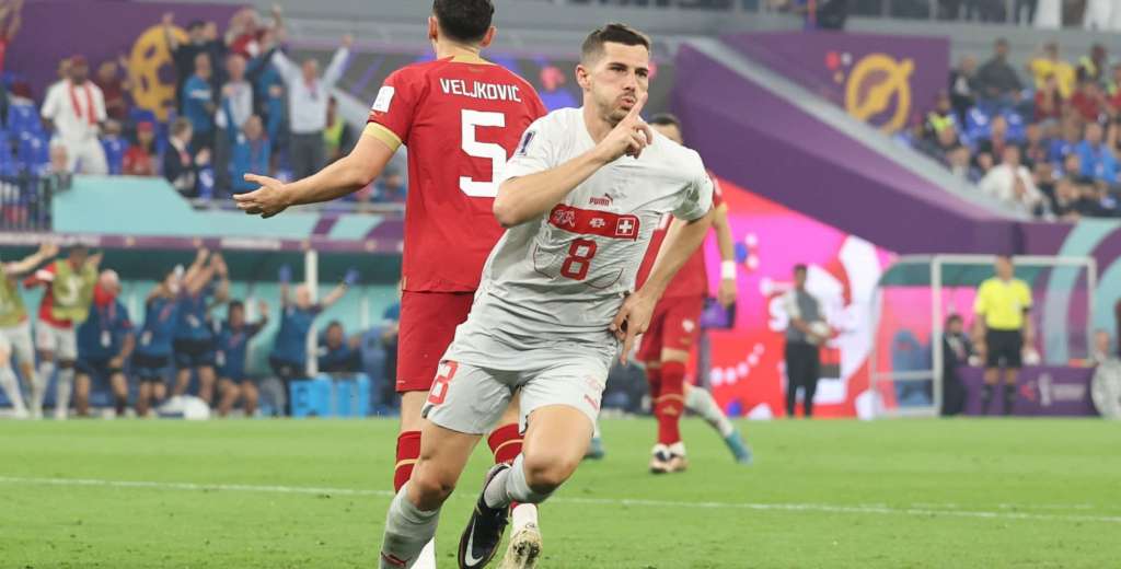 Videos: Suiza le ganó a Serbia 3-2 y está en los octavos de final del Mundial 