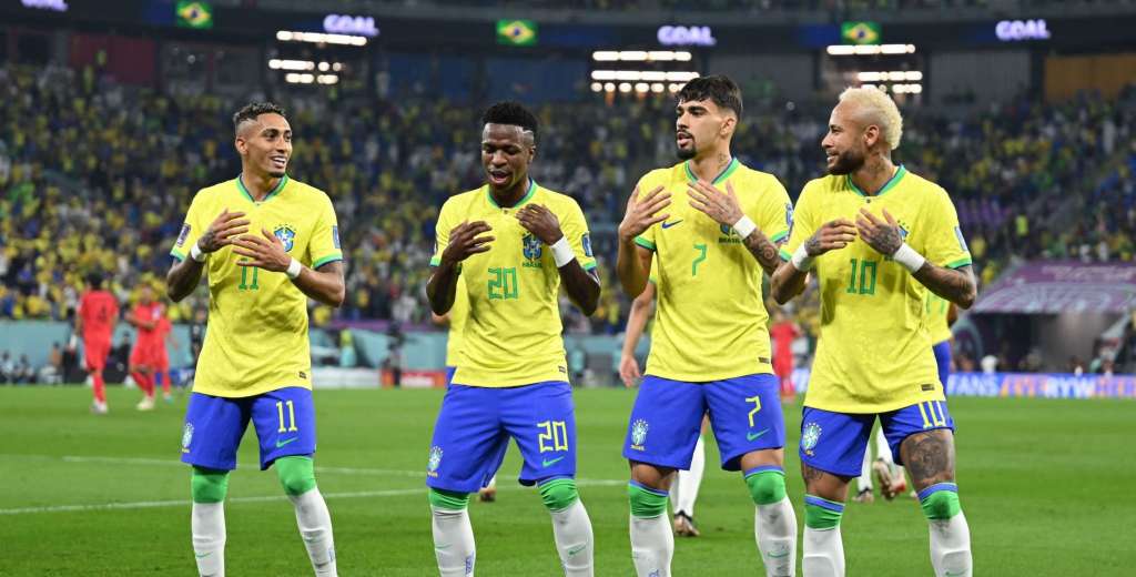 Brasil aplastó a Corea del Sur y enfrentará a Croacia en los cuartos del Mundial