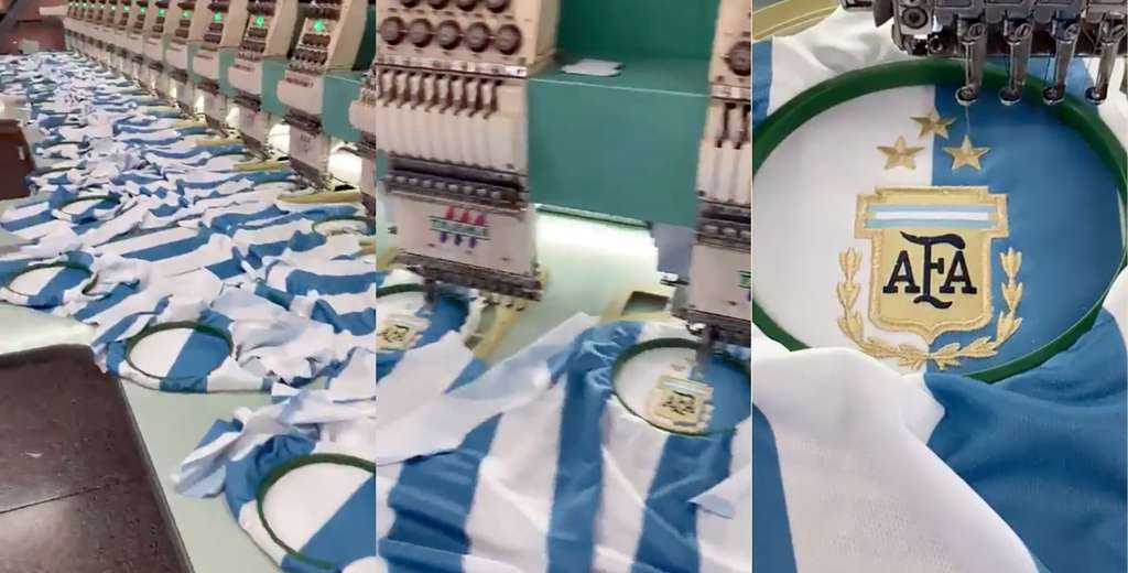 Adidas ya está fabricando la camiseta de Argentina con 3 estrellas