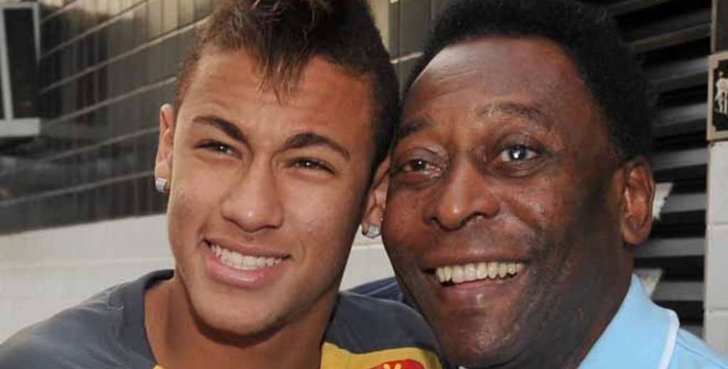 Doloroso momento: el mensaje de despedida de Neymar a Pelé