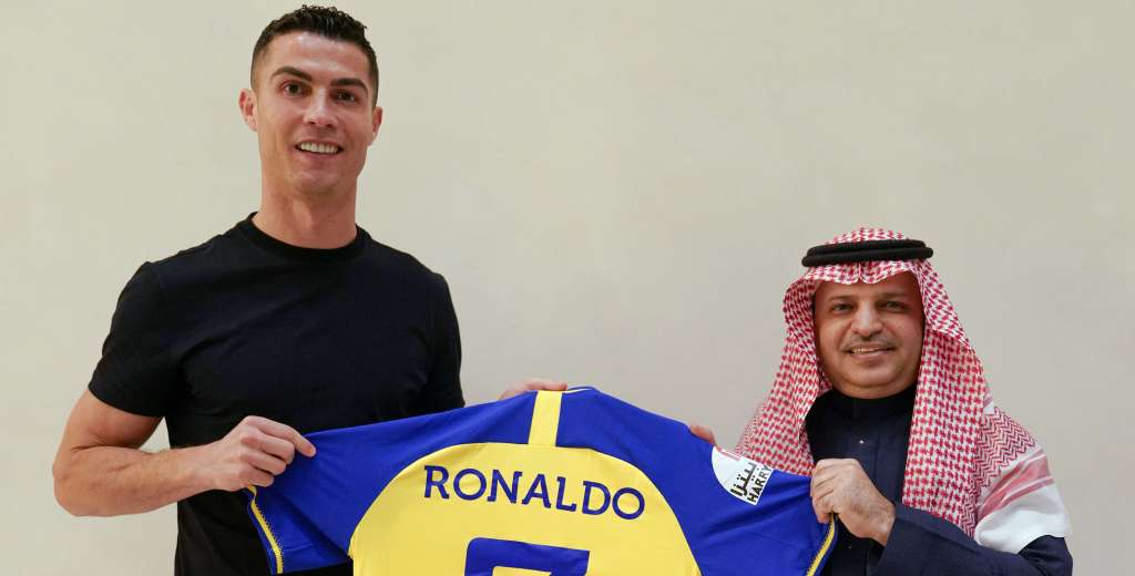 Histórico: la primera imagen de Cristiano con la camiseta del Al-Nassr