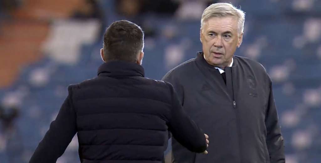 ¡Qué momento!: Gattuso y Ancelotti se vieron y se saludaron así