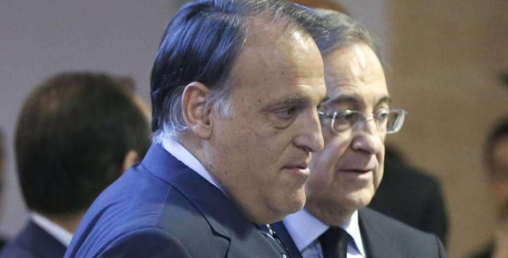 Tebas contra Florentino Pérez: "La Superliga destruirá las ligas nacionales"