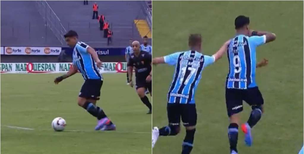 Luis Suárez imparable en Gremio: el nuevo golazo que clavó en Brasil