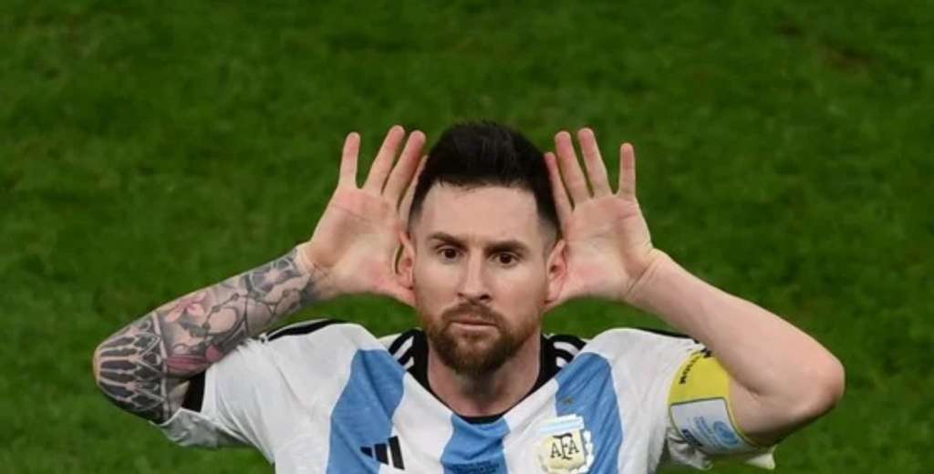 Messi lo explicó: por qué está arrepentido del festejo que le hizo a Van Gaal