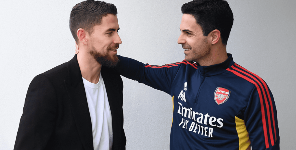 El problema que se compró Mikel Arteta con la llegada de Jorginho al Arsenal