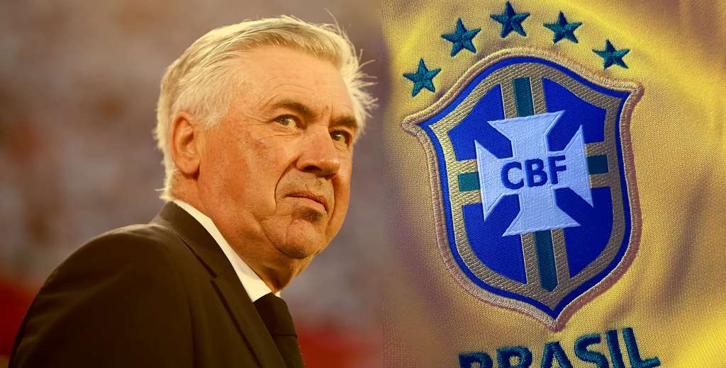 Bombazo total: Ancelotti será el nuevo entrenador de Brasil