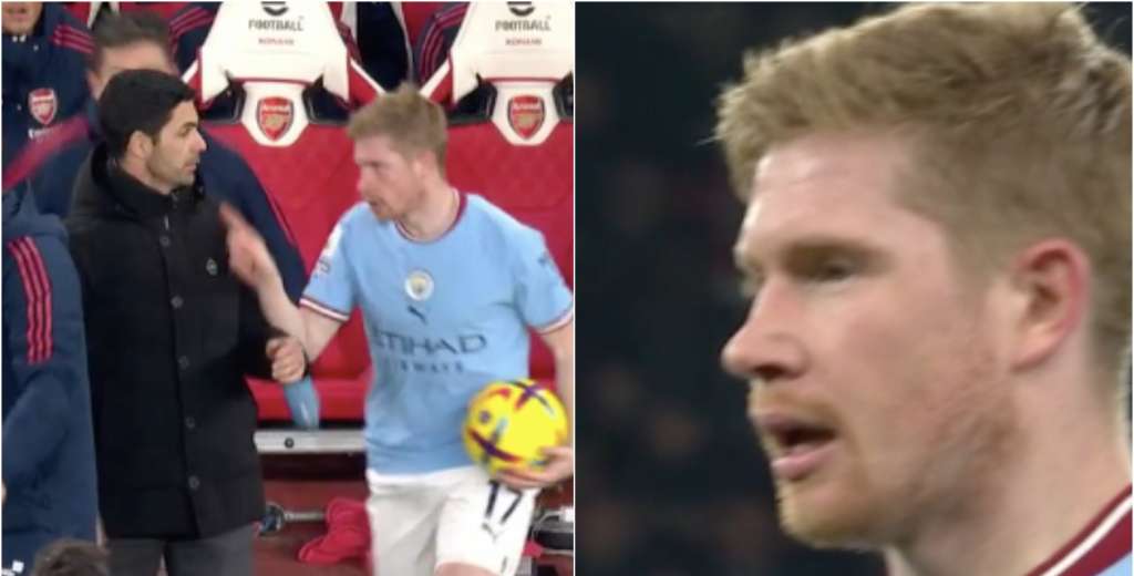 La tremenda pelea de Mikel Arteta con Kevin De Bruyne: el belga se plantó...