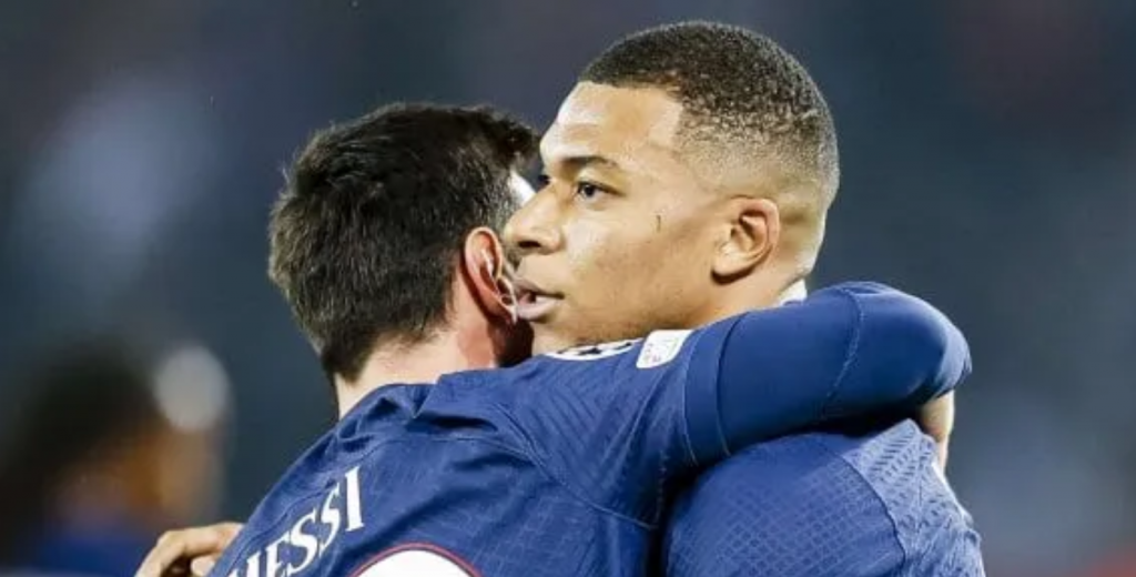 En una baldosa: con caño incluído Mbappé le hizo un golazo al Lille 