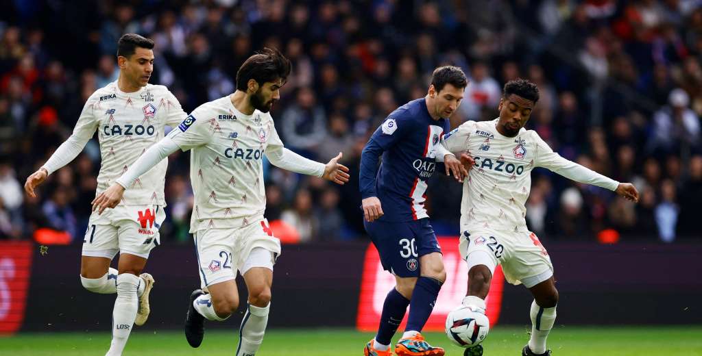 El PSG se salvó del papelón con una agónica victoria ante el Lille