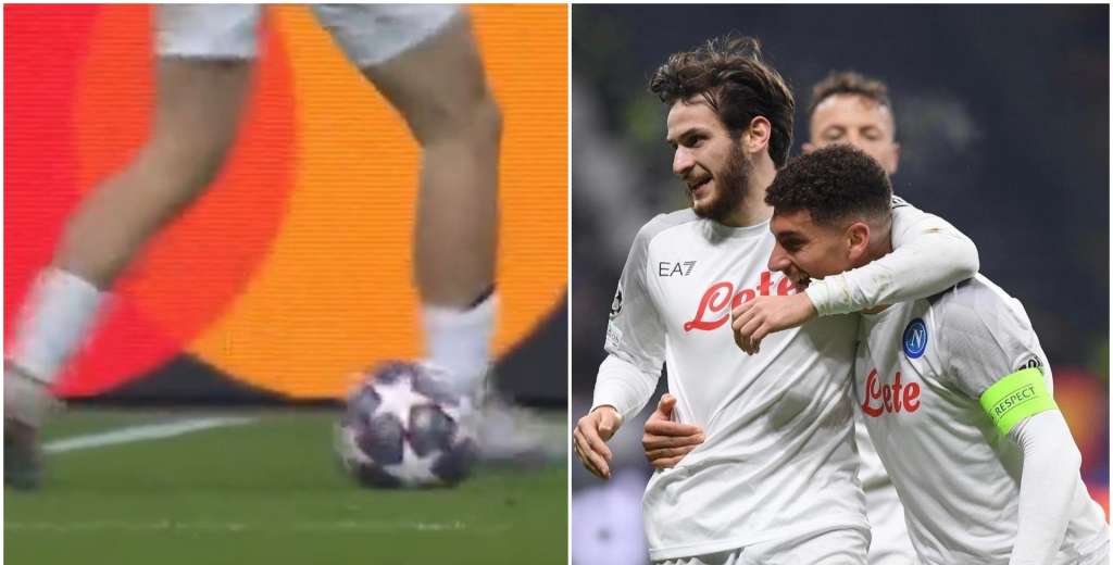 Exquisita asistencia de taco y golazo de Di Lorenzo: así selló su victoria el Napoli