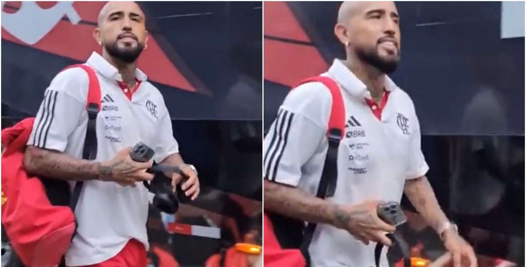 Siempre dando la nota: el jugado ´look´ de Arturo Vidal para la final de la Recopa