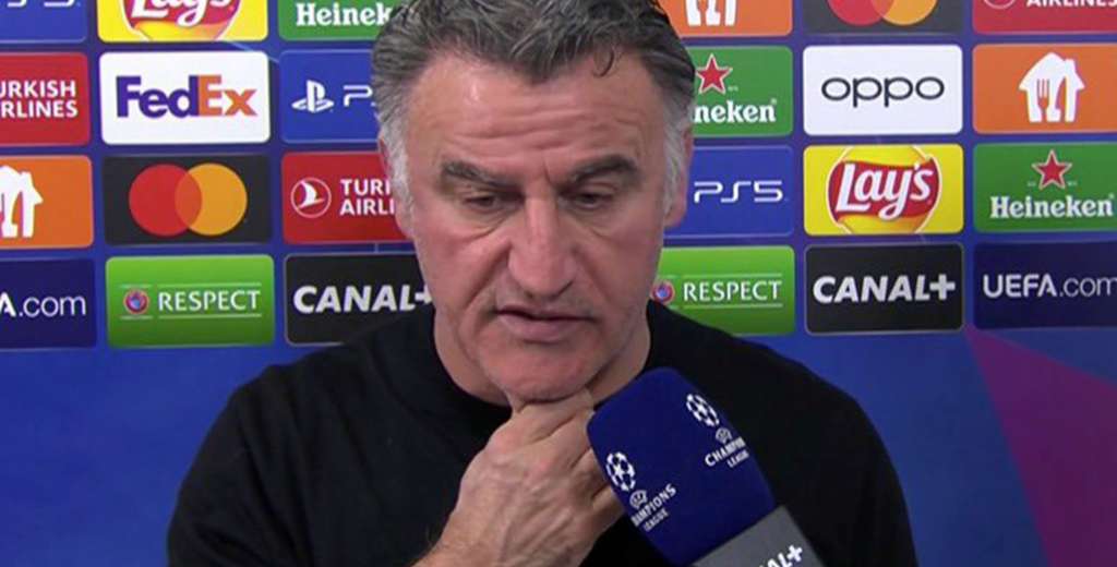 Tras ser borrado de la Champions, Galtier fue directo con su futuro en el PSG