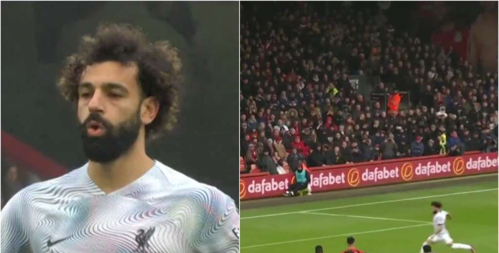 Que le pasó a Salah: pateó el peor penal de su carrera y la mandó a la tribuna