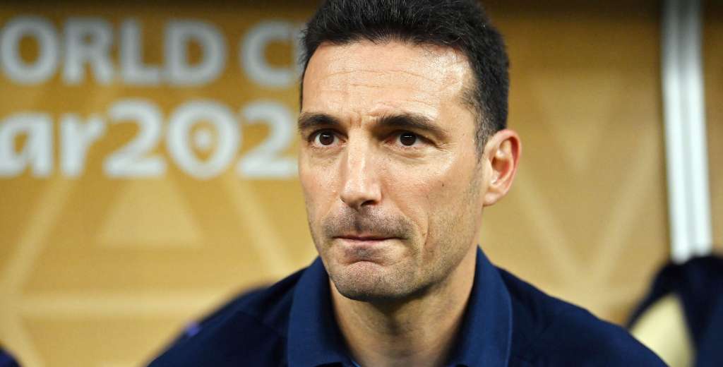 Scaloni se enojó con él y lo borró de la selección argentina