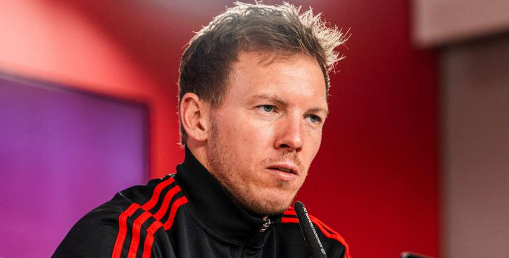 Nagelsmann estalla en Bayern: "Él está haciendo daño al equipo, lo voy a encontrar"