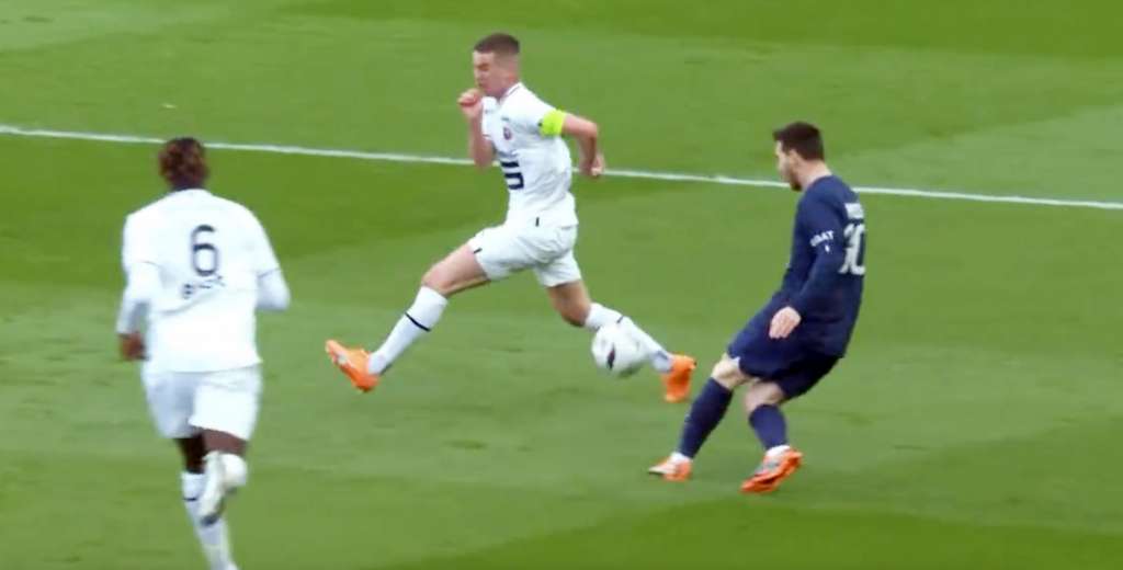 El brutal pase de Messi a Mbappé para dejarlo frente al arco