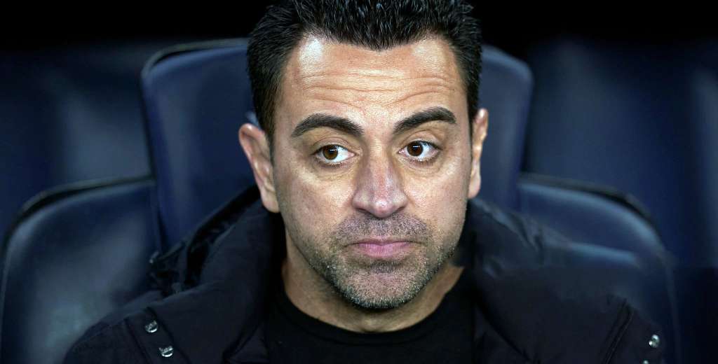 Xavi lo volvió a sacar en el Barcelona y él explotó en el banco de suplentes