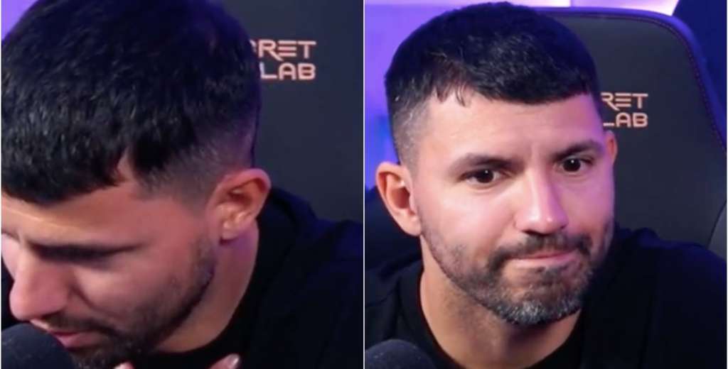 El tenso momento del Kun Agüero en directo: le dio una arritmia cardíaca...